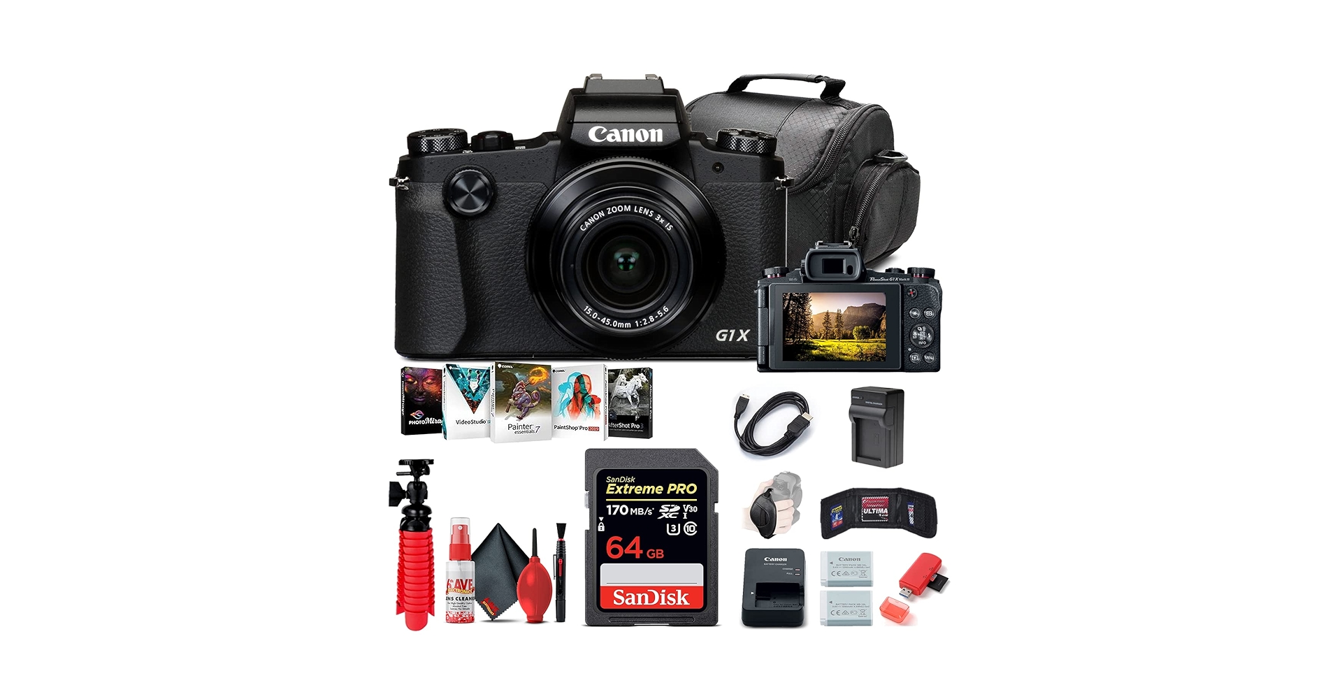 Canon - 【新品】Canon PowerShot G1 X Mark III &アクセサリ Amazon.com : Canon PowerShot G1 X Mark III Digital Camera